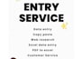 do fast and accurate data entry